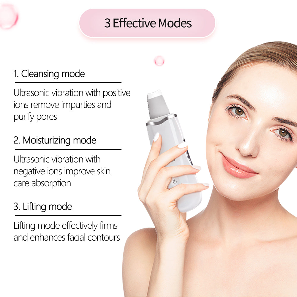 Ultrasonic Skin Scrubber and Blackhead Remover