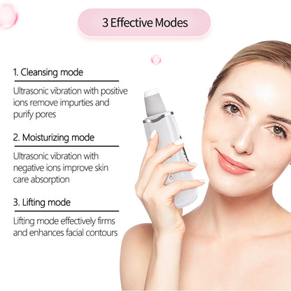 Ultrasonic Skin Scrubber and Blackhead Remover